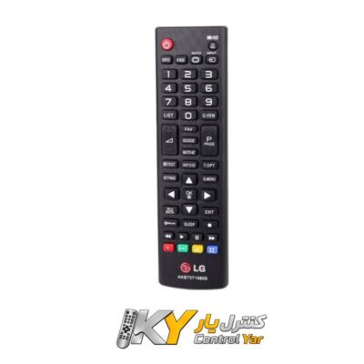 ریموت کنترل تلویزیون ال جی مدل 605 شرکتی