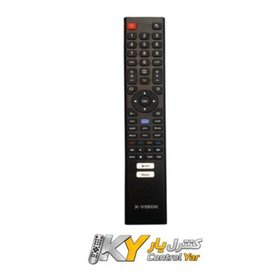 ریموت کنترل تلویزیون ایکس ویژن مدل XTU اینترنت دار اصلی