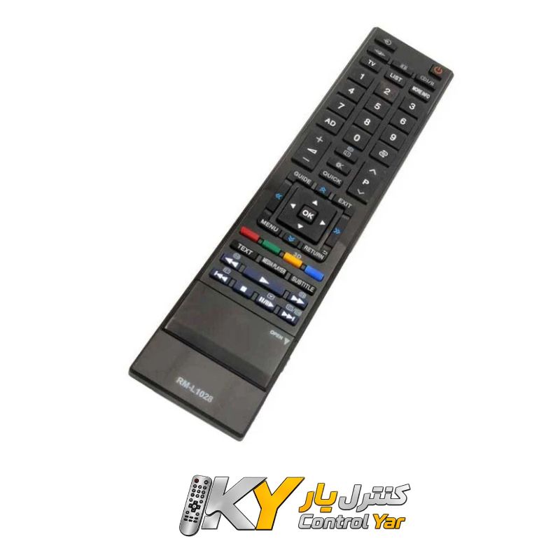 ریموت کنترل تلویزیون توشیبا مدل RM-L1028