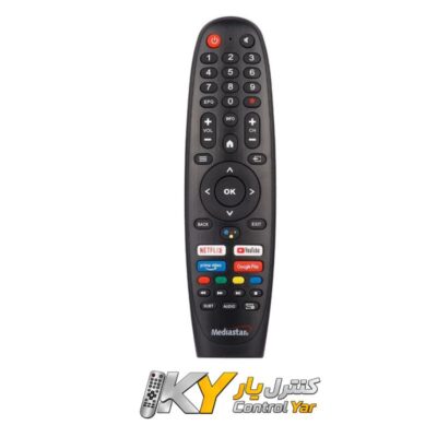 ریموت کنترل تلویزیون مدیا استار مدل اینترنت دار